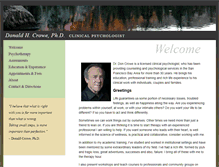 Tablet Screenshot of doncrowepsychology.com